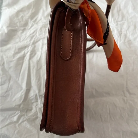 Coach brown Vintage Crossbody turnlock compartment bag - Picture 10 of 16